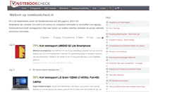 Desktop Screenshot of notebookcheck.nl