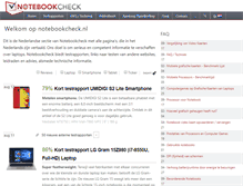 Tablet Screenshot of notebookcheck.nl