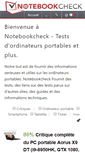 Mobile Screenshot of notebookcheck.biz